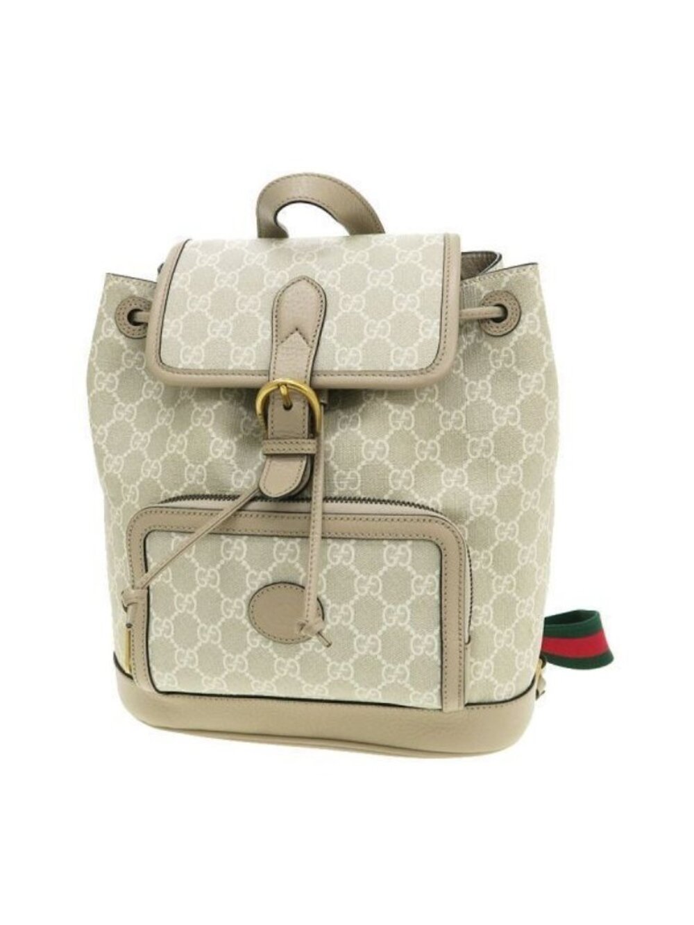 Gucci Interlocking Backpack Beige